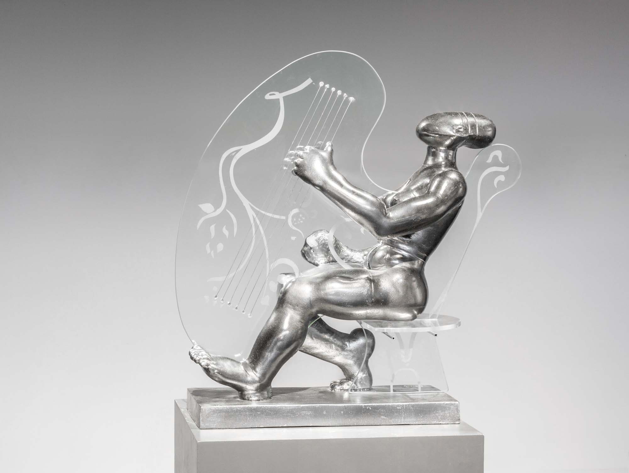 Der Musikant, Neusilberguss 2005