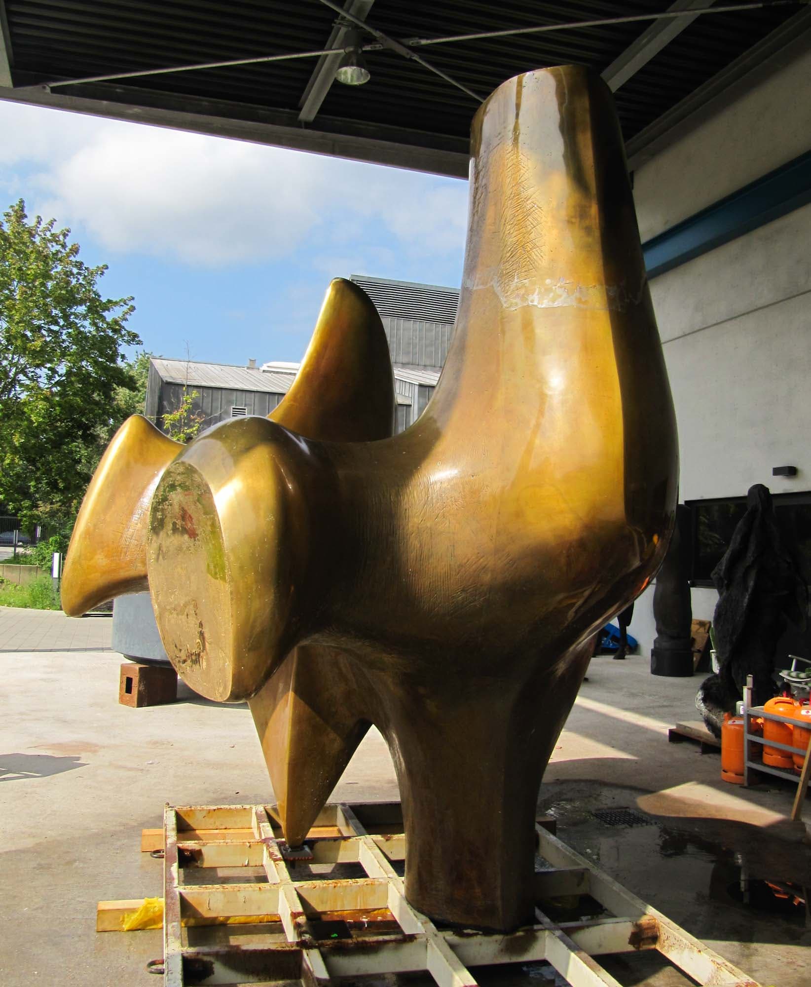noack_berlin-henry_moore-big_archer-neue_nationalgalerie Big Archer / Bronzeguß / 1974 / Neue Nationalgalerie