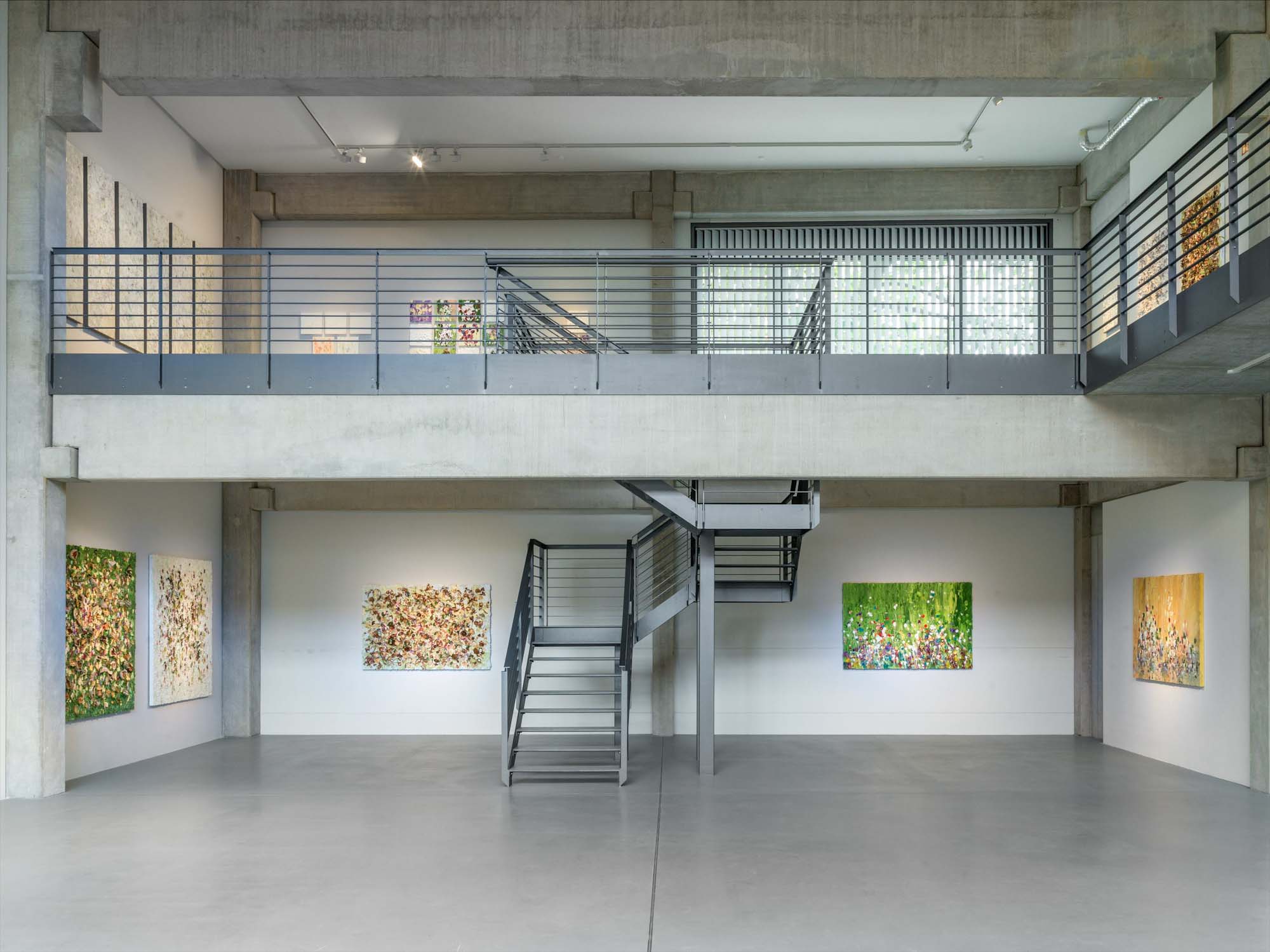 Ausstellungsansicht Susan Swartz in der Werkstattgalerie Hermann Noack
Foto: Roman März